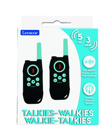 Talkie-walkies digitaux portée 5km Noir 1 - vertbaudet enfant 