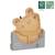 Assiette ventouse avec compartiments - Grenouille Bois 3 - vertbaudet enfant 