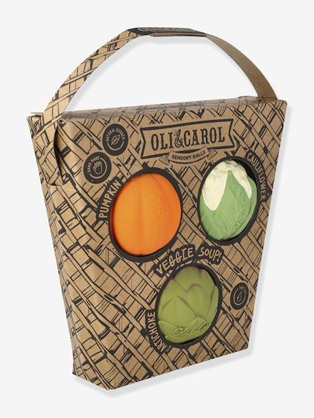 Balles sensorielles soupe de légume multicolore 5 - vertbaudet enfant 