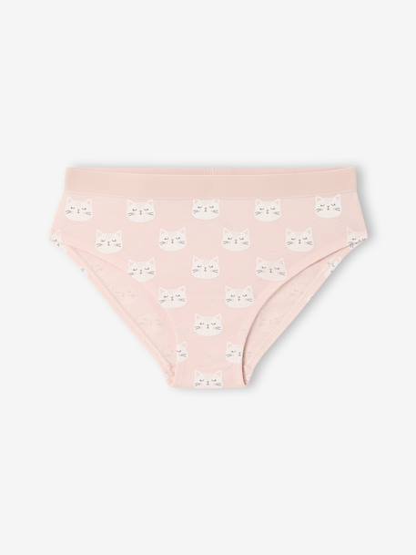 Lot de 5 culottes animaux fille bleu azur 4 - vertbaudet enfant 