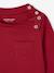 Lot de 3 tee-shirts bébé noix de pécan+rouge 14 - vertbaudet enfant 