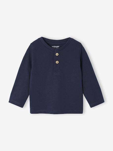Lot de 3 tee-shirts bébé noix de pécan+rouge 10 - vertbaudet enfant 