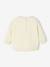 Sweat-shirt bébé fille message imprimé rose poudré+vanille 8 - vertbaudet enfant 