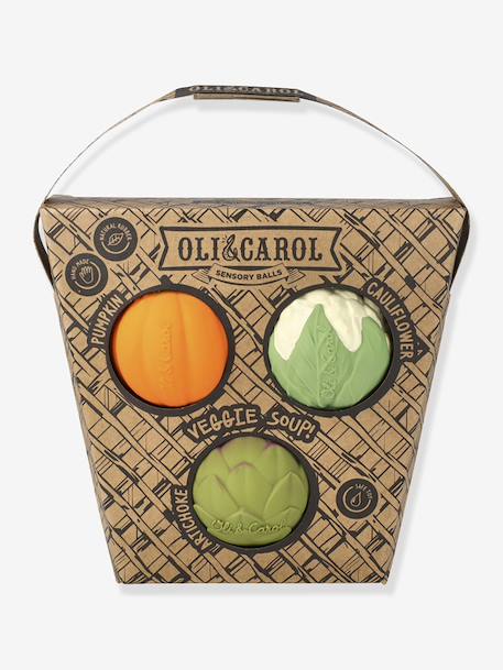 Balles sensorielles soupe de légume multicolore 4 - vertbaudet enfant 