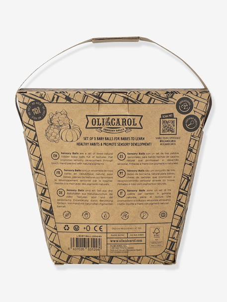 Balles sensorielles soupe de légume multicolore 6 - vertbaudet enfant 