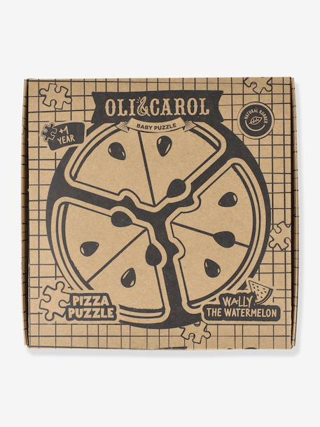 Pizza puzzle pasteque multicolore 7 - vertbaudet enfant 