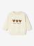Sweat-shirt bébé fille message imprimé rose poudré+vanille 7 - vertbaudet enfant 