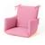 Coussin de chaise haute en coton bio Blanc+Fraise+Honey+Rose+Vert+Vichy 19 - vertbaudet enfant 