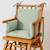 Coussin de chaise haute en coton bio Blanc+Fraise+Honey+Rose+Vert+Vichy 27 - vertbaudet enfant 