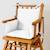 Coussin de chaise haute en coton bio Blanc+Fraise+Honey+Rose+Vert+Vichy 4 - vertbaudet enfant 