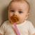 Attache tétine en coton bio Blanc+Fraise+Honey+Rose+Vert+Vichy 22 - vertbaudet enfant 