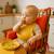 Coussin de chaise haute en coton bio Blanc+Fraise+Honey+Rose+Vert+Vichy 8 - vertbaudet enfant 
