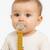 Attache tétine en coton bio Blanc+Fraise+Honey+Rose+Vert+Vichy 14 - vertbaudet enfant 
