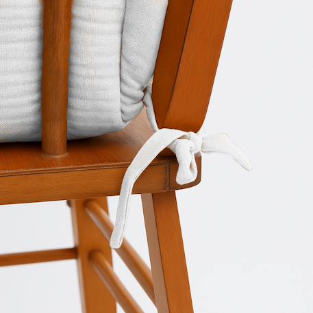 Coussin de chaise haute en coton bio Blanc+Fraise+Honey+Rose+Vert+Vichy 6 - vertbaudet enfant 