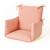 Coussin de chaise haute en coton bio Blanc+Fraise+Honey+Rose+Vert+Vichy 31 - vertbaudet enfant 
