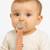 Attache tétine en coton bio Blanc+Fraise+Honey+Rose+Vert+Vichy 33 - vertbaudet enfant 