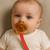 Attache tétine en coton bio Blanc+Fraise+Honey+Rose+Vert+Vichy 10 - vertbaudet enfant 