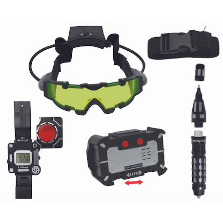 Kit d'espionnage complet Spy mission Noir 1 - vertbaudet enfant 