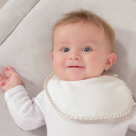 Lot de 7 bavoirs Vanille 5 - vertbaudet enfant 