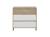 Commode 3 tiroirs nino Chêne & blanc 3 - vertbaudet enfant 