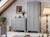 Commode 3 tiroirs milenne Blanc+Gris 10 - vertbaudet enfant 