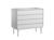 Commode 4 tiroirs bosque Blanc+Chêne vintage 2 - vertbaudet enfant 