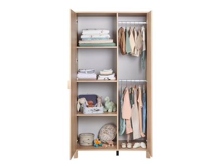 Armoire 2 portes julia Chêne 3 - vertbaudet enfant 