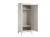 Armoire 1 porte milenne Blanc+Gris 2 - vertbaudet enfant 