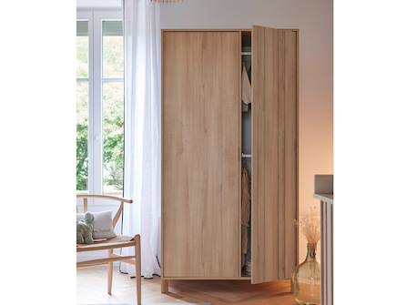 Armoire 2 portes julia Chêne 4 - vertbaudet enfant 