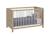 Lit bébé évolutif 70x140 nino Chêne & blanc 5 - vertbaudet enfant 