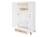 Armoire 2 portes 1 tiroir cannage rotin nami Blanc 3 - vertbaudet enfant 