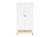 Armoire 2 portes 1 tiroir cannage rotin nami Blanc 1 - vertbaudet enfant 
