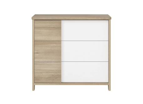 Commode 3 tiroirs salto Chêne 1 - vertbaudet enfant 