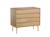 Commode 4 tiroirs bosque Blanc+Chêne vintage 6 - vertbaudet enfant 