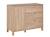 Commode 3 tiroirs 1 porte julia Chêne 4 - vertbaudet enfant 