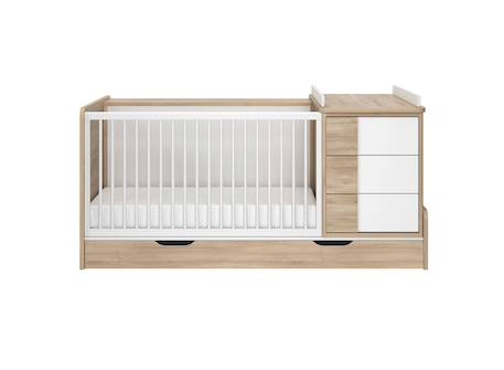Tiroir de rangement pour lit bébé salto Chêne 2 - vertbaudet enfant 