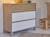 Commode 3 tiroirs nino Chêne & blanc 1 - vertbaudet enfant 
