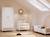Commode 3 tiroirs cannage rotin nami Blanc 2 - vertbaudet enfant 