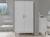 Armoire 2 portes dream Blanc & chêne+Gris & chêne 1 - vertbaudet enfant 