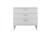 Commode 3 tiroirs dream Blanc & chêne+Gris & chêne 2 - vertbaudet enfant 
