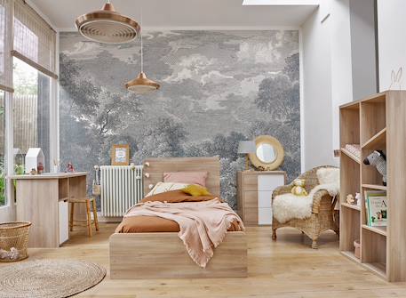 Lit bébé combiné évolutif salto Chêne 3 - vertbaudet enfant 