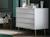 Commode 4 tiroirs bosque Blanc+Chêne vintage 1 - vertbaudet enfant 