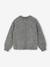 Gilet fille maille mousseuse gris chiné+vanille 2 - vertbaudet enfant 