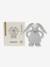 Lapin de dentition en caoutchouc naturel gris 2 - vertbaudet enfant 