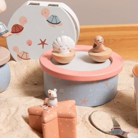 Boîte à musique birdy Blanc, orange, marron+Bleu, rose 4 - vertbaudet enfant 