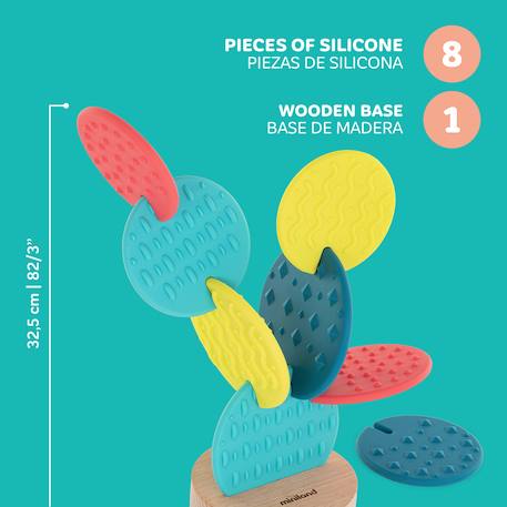 Jouet sensoriel en forme de cactus Vert 4 - vertbaudet enfant 