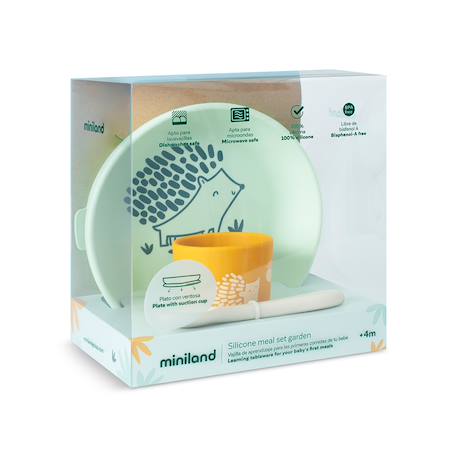 Set de vaisselle - Hérisson Bleu 4 - vertbaudet enfant 