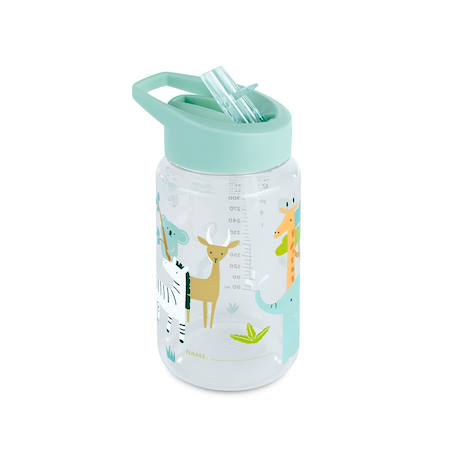 Gourde pour enfants kiddie bottle jungle Bleu 1 - vertbaudet enfant 