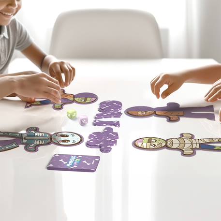 jeu de société Monster Mix - Crée ton petit zombie VIOLET 2 - vertbaudet enfant 
