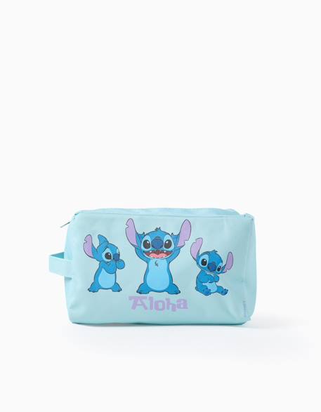 Nécessaire en tissu lilo et stitch Bleu clair 1 - vertbaudet enfant 